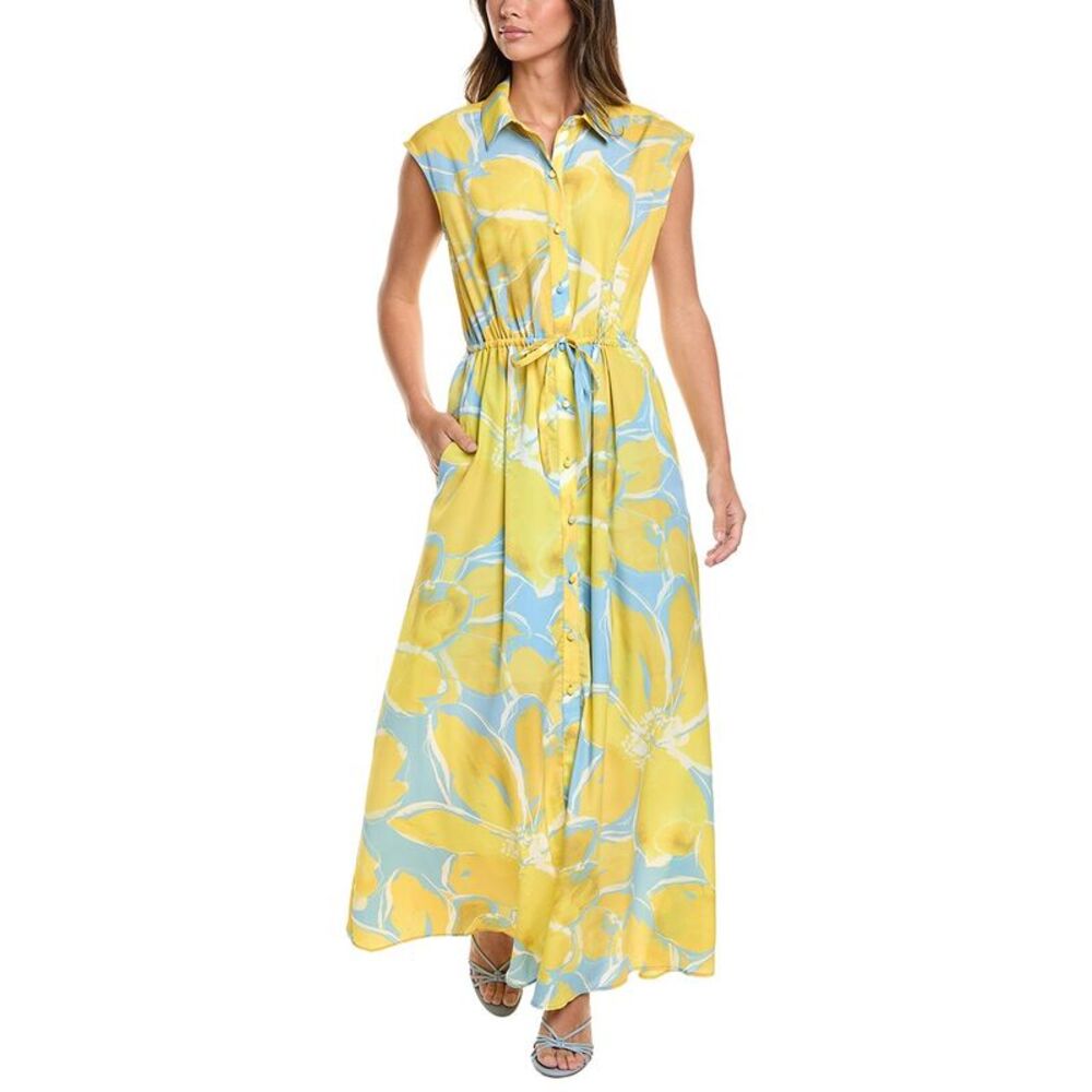 Hutch Womens  Layton Maxi Shirtdress